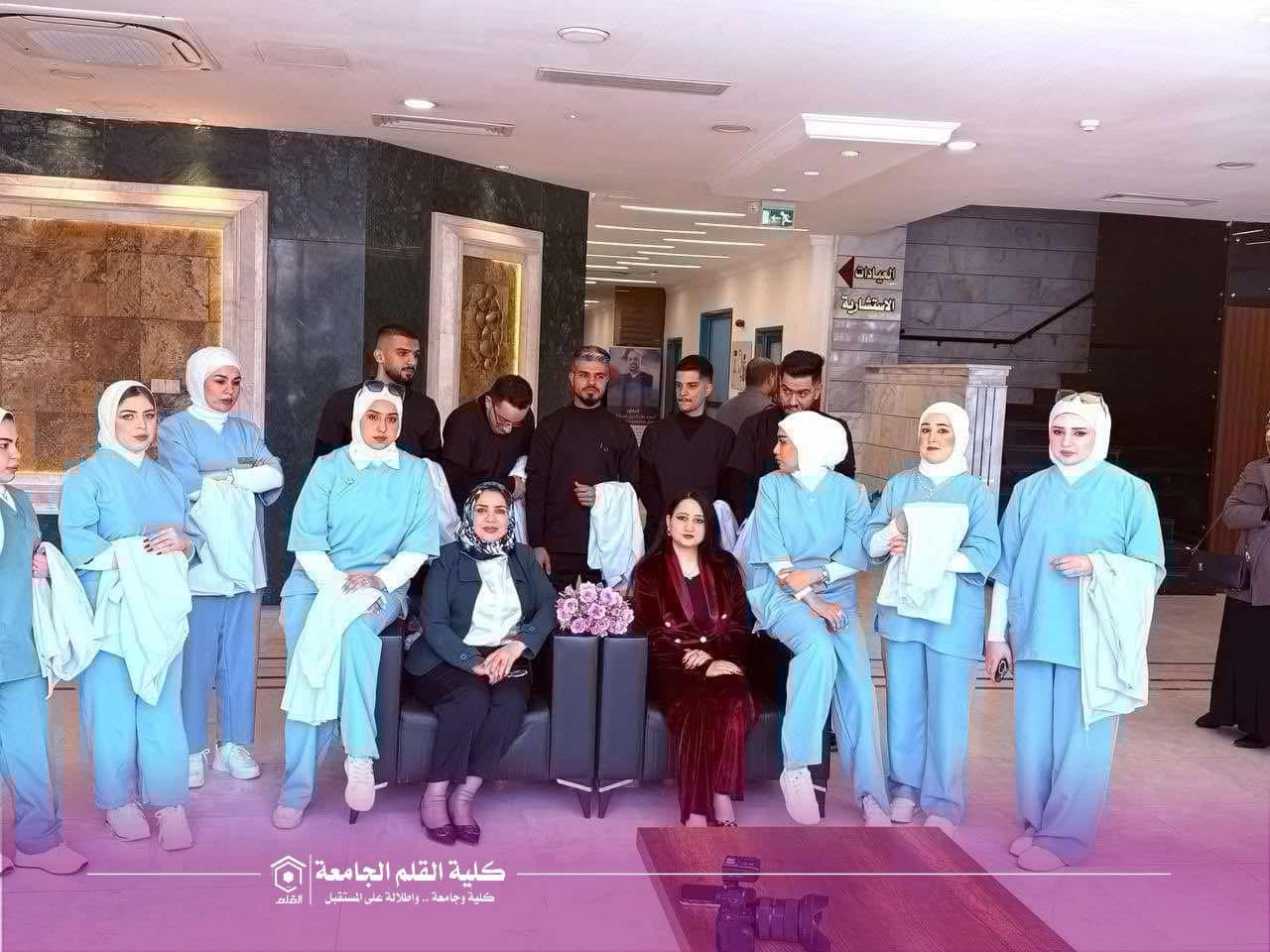 قسمُ هندسةِ تقنياتِ الأجهزةِ الطبيةِ يُنظِّمُ سفرةً علميةً إلى مستشفى الوطنِ الأهليِّ في كركوك